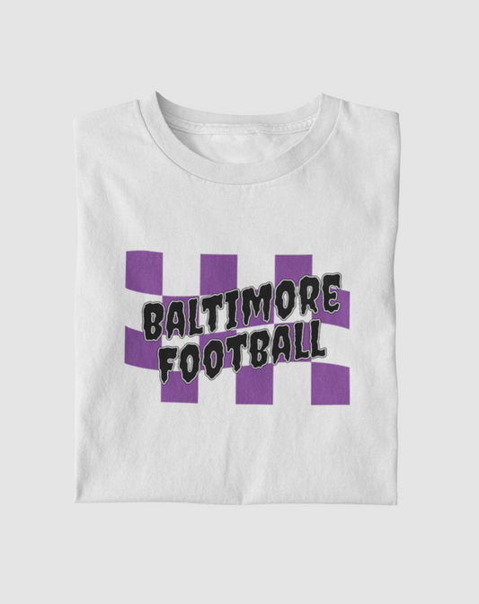 Baltimore Football Checkered