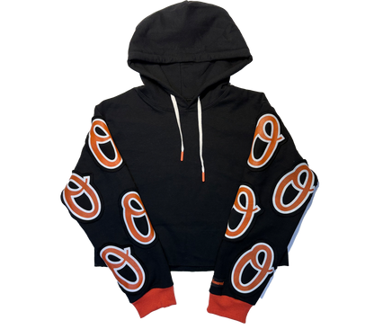 O's Cropped Hoodie